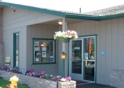Exterior view of the clinic